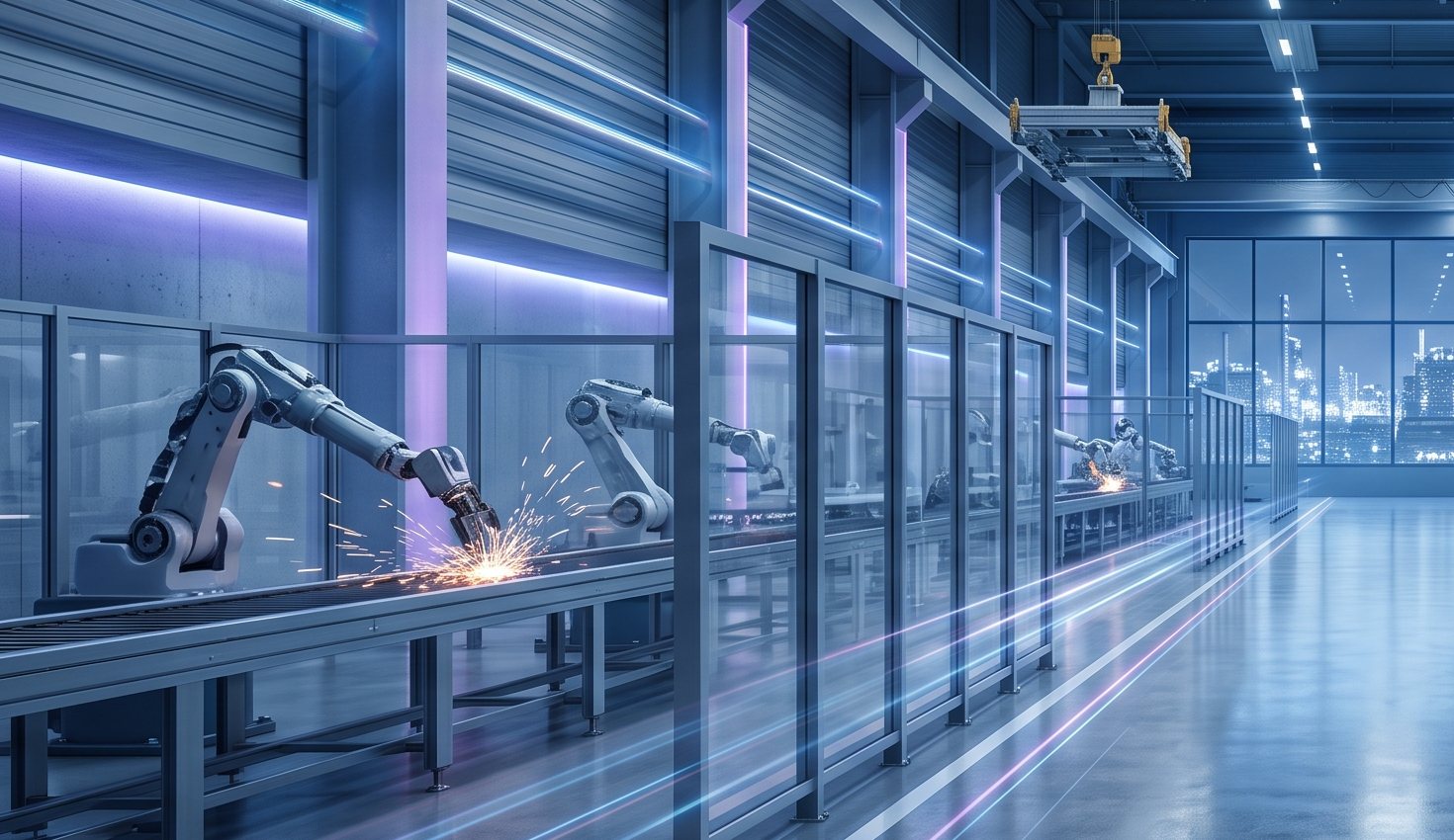 Linha de produção industrial: marketing B2B para indústria de alimentos pela BGCOM Martech