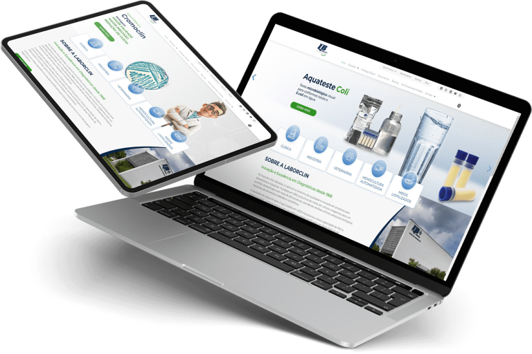 BGCOM transformou o site da Laborclin